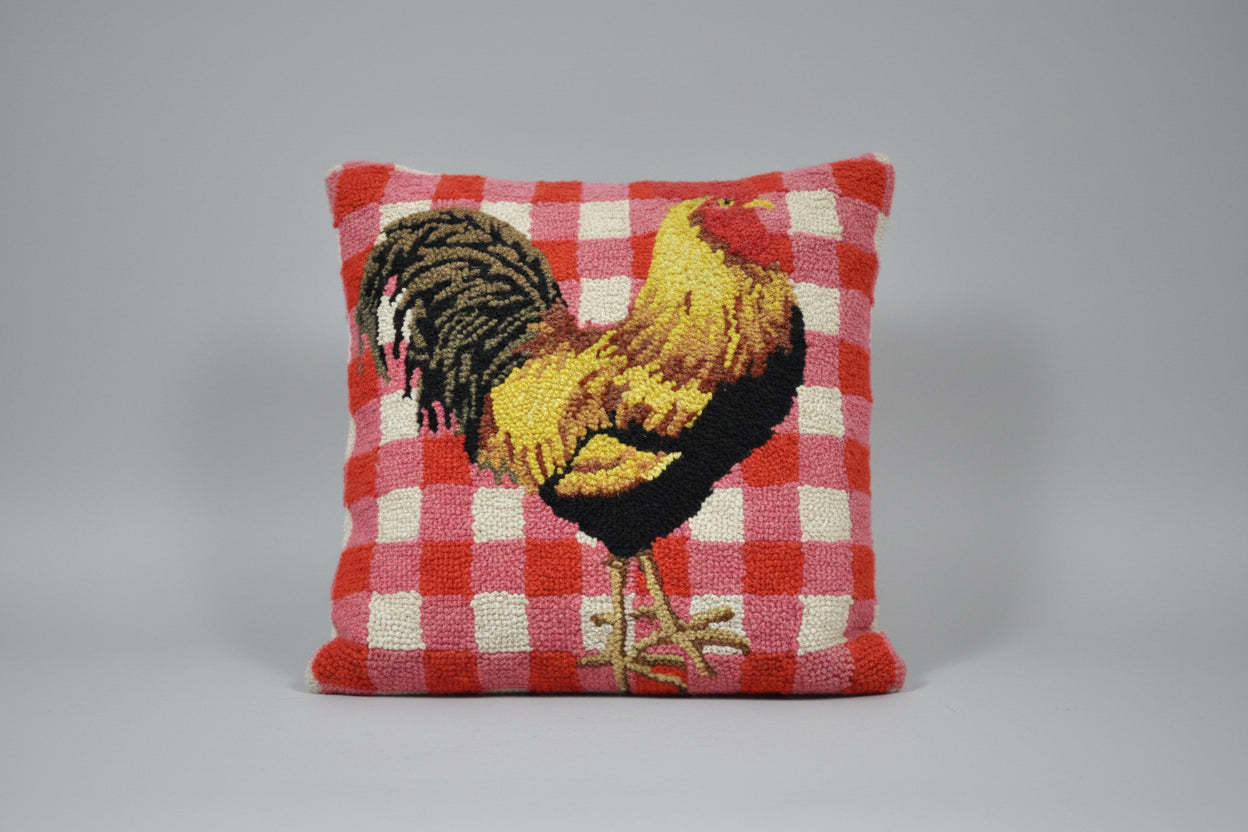 Rooster Hook Pillow