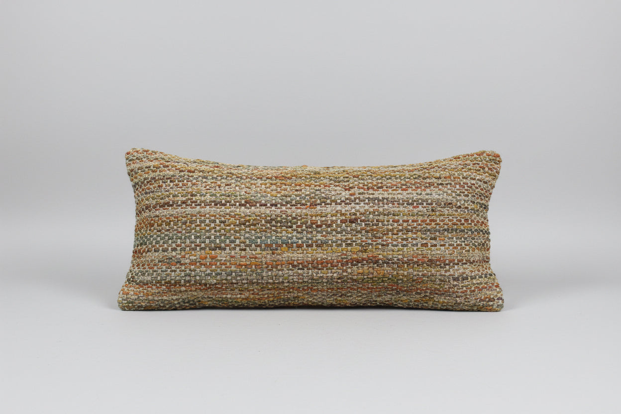 Sunset Chunky Weave Bolster pillow