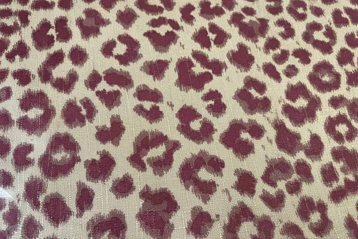 Luxury Red Cheetah Euro Sham
