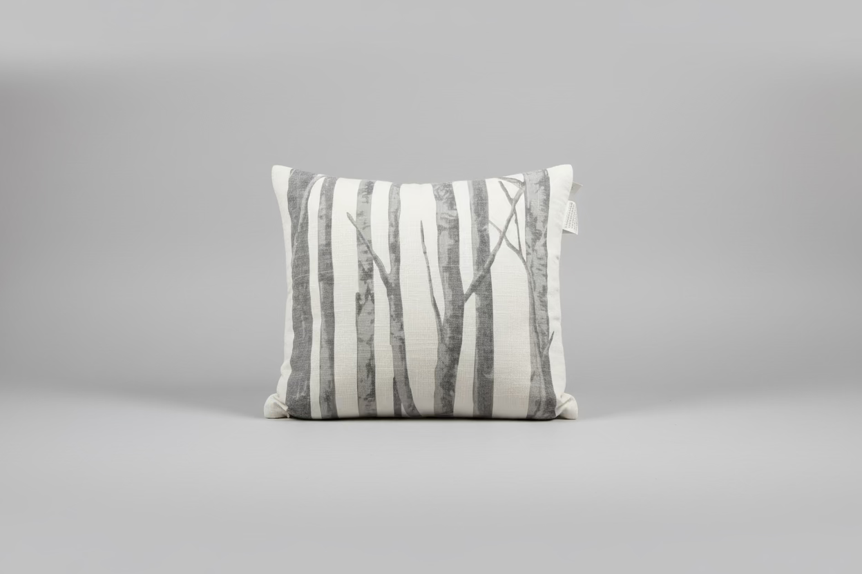 Tree Trunk Printed Pillow