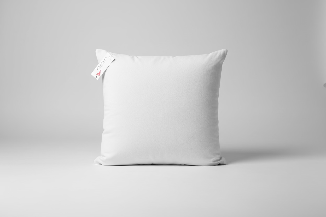 Black and White Felt Pillow
