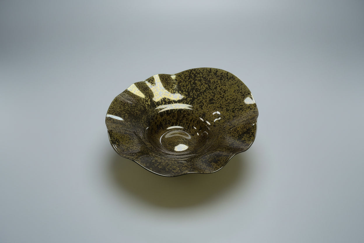 Amber Glass bowl