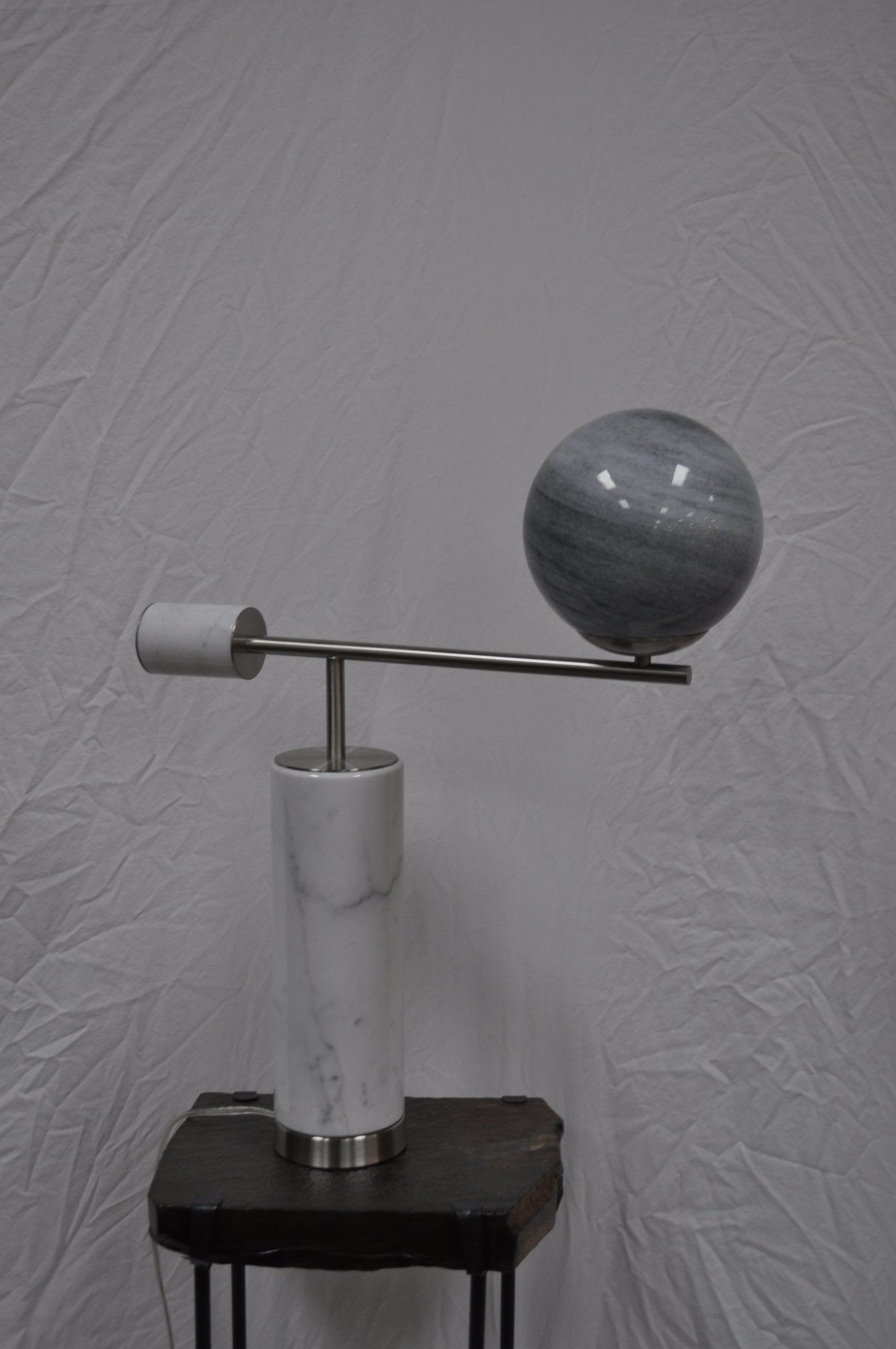 Marble table lamp