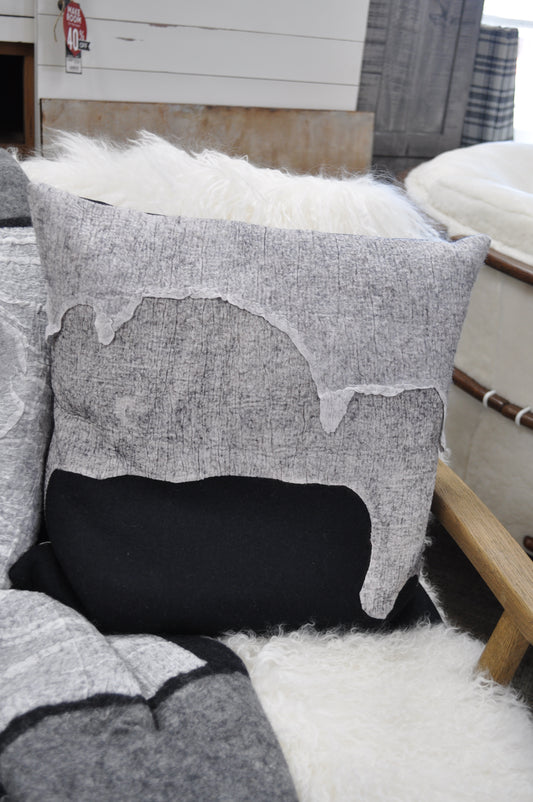 Layered Felt pillow