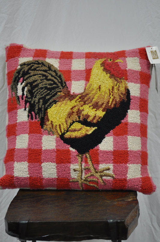 Rooster Hook Pillow