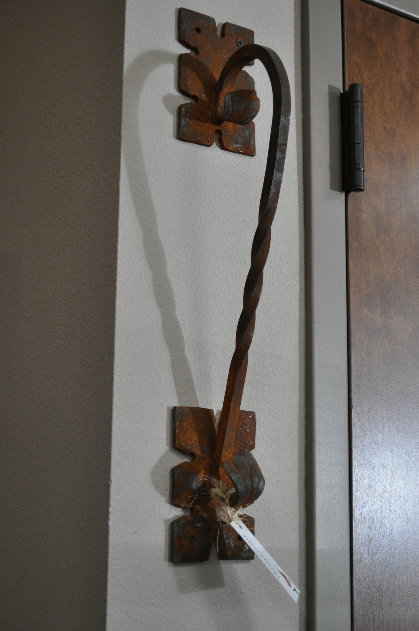 Rusty Metal Wall Handle