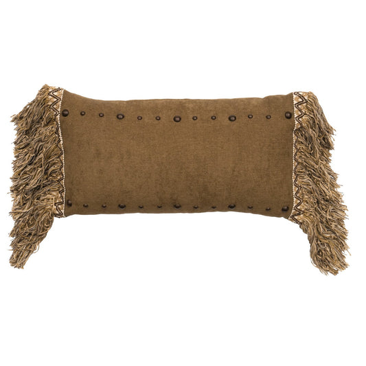 Mountain Storm Fringe Pillow