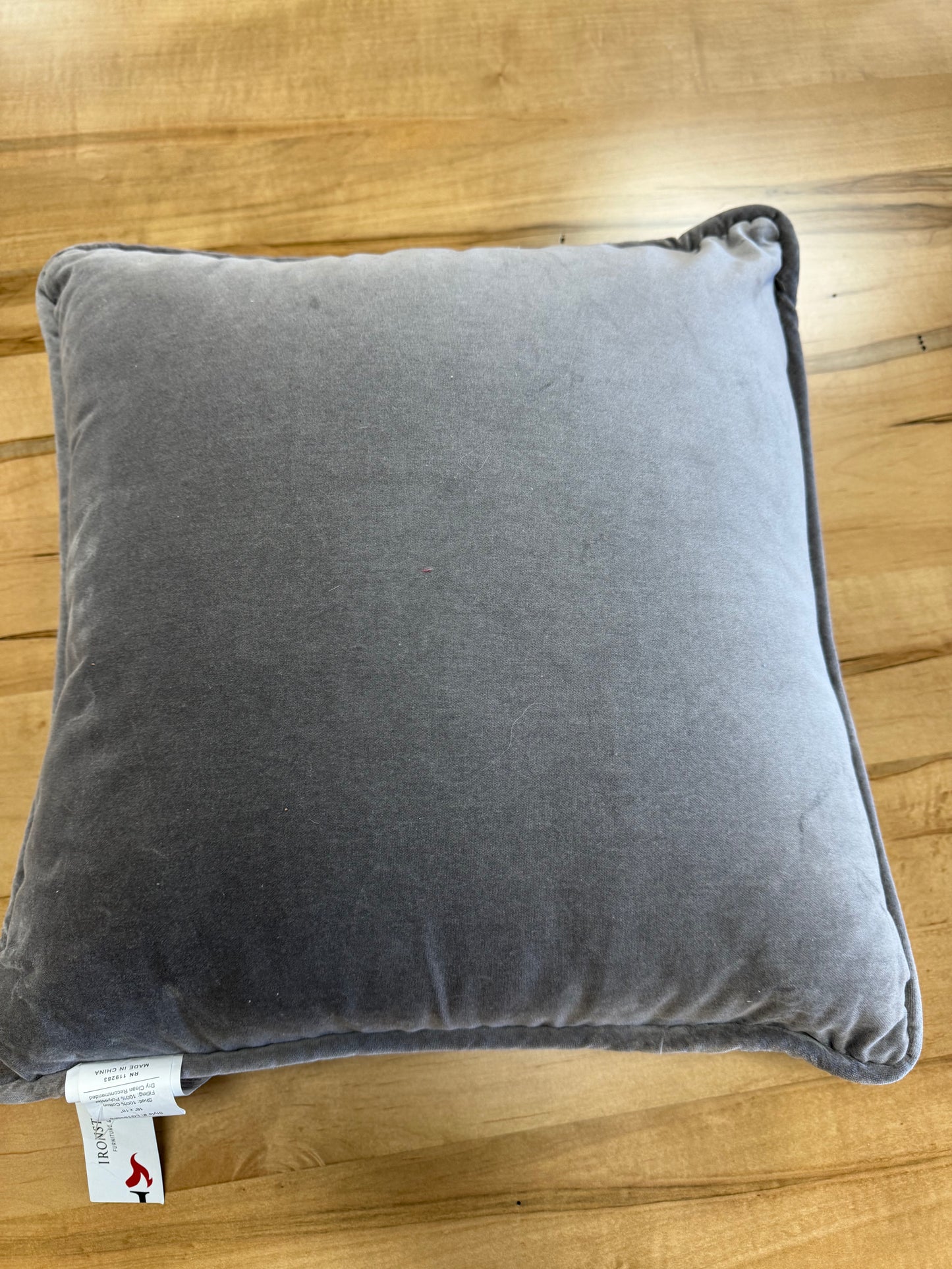 Embroidered Diamond Pillow