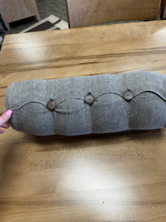 Grey Bolster Pillow