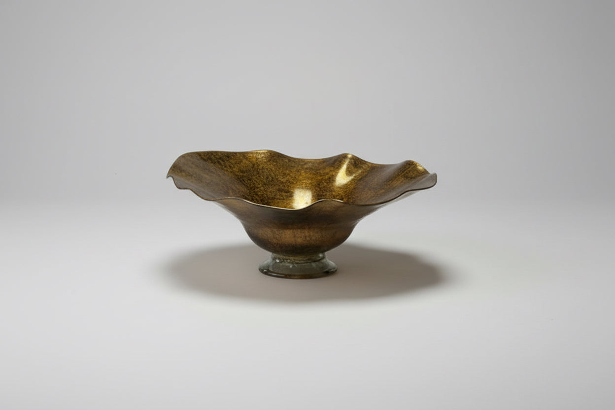 Amber Glass bowl