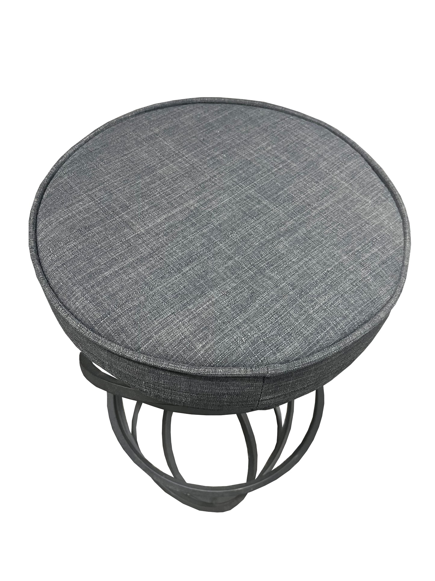 Black Circle Barstool