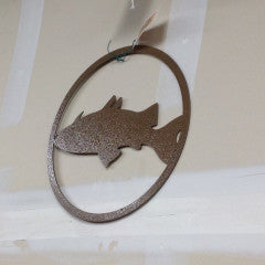 Fish in Iron Ring Wall Art