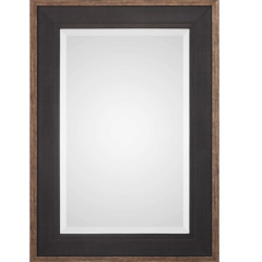 Bronze/Mesh Frame Mirror